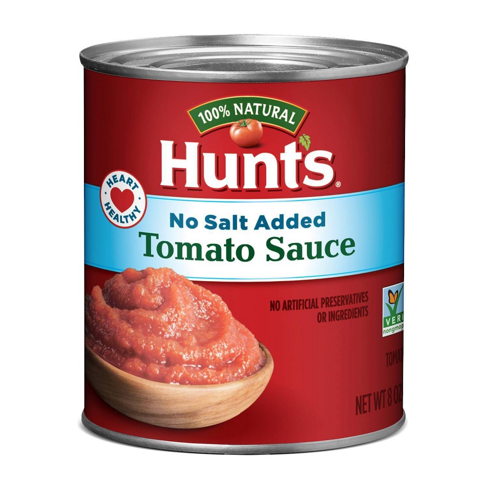 UPC 027000390078 product image for Hunt's 100% Natural No Salt Added Tomato Sauce 8oz | upcitemdb.com