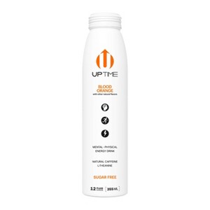 UPTIME Blood Orange Sugar Free Energy Drink - 12 fl oz Bottle - 1 of 3