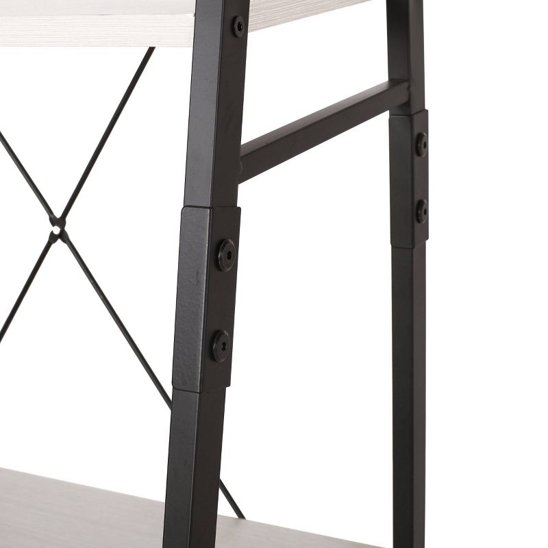 71.5" Newnan Modern Industrial 4 Shelf Etagere Ladder Bookcase - Christopher Knight Home, 6 of 14