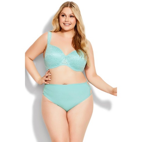 Women's Seamless Thong - Colsie™ Aqua Blue M : Target