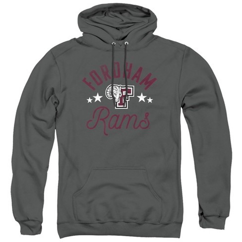 Fordham University Official Rams Adult Pull-Over Hoodie, Athletic Heather - image 1 of 4