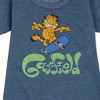 - Garfield - Garfield Skater Logo Graphic Short Sleeve Fleece Dress - 2 of 4