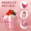 Unique Bargains Disposable Greaseproof Aluminum Foil Tulip Baking Cups 3.1 Inch 100 Pcs - 3 of 4