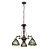 Chloe Lighting Liaison Victorian-Style 3-Light Antique Mini Chandelier 24" - 2 of 4