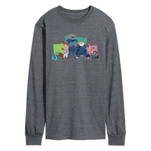 Men's - Zootopia - Nick, Judy, And Friends Long Sleeve Graphic T-Shirt - 1 of 4