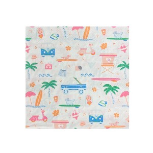 Daydream Society - Surf's Up Large Napkins - Pack of 16 Paper Napkins - 1 of 3