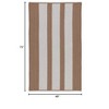 Colonial Mills Everglades Vertical Stripe - Mocha 4 Ft x6 Ft Rectangle Rug Indoor/Outdoor 100% Polypropylene - 2 of 4