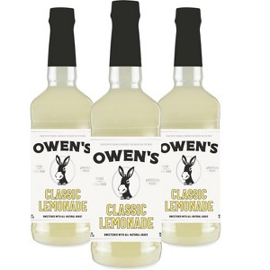 Owen’s Craft Mixers Sparkling Margarita Handcrafted in the USA with Premium Ingredients Vegan & Gluten-Free Soda Mocktail and Cocktail Mixer - 1 of 4