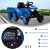 6V Kids Ride on Tractor with Trailer, Electric Tractor for Kids with Horn - 4 of 4
