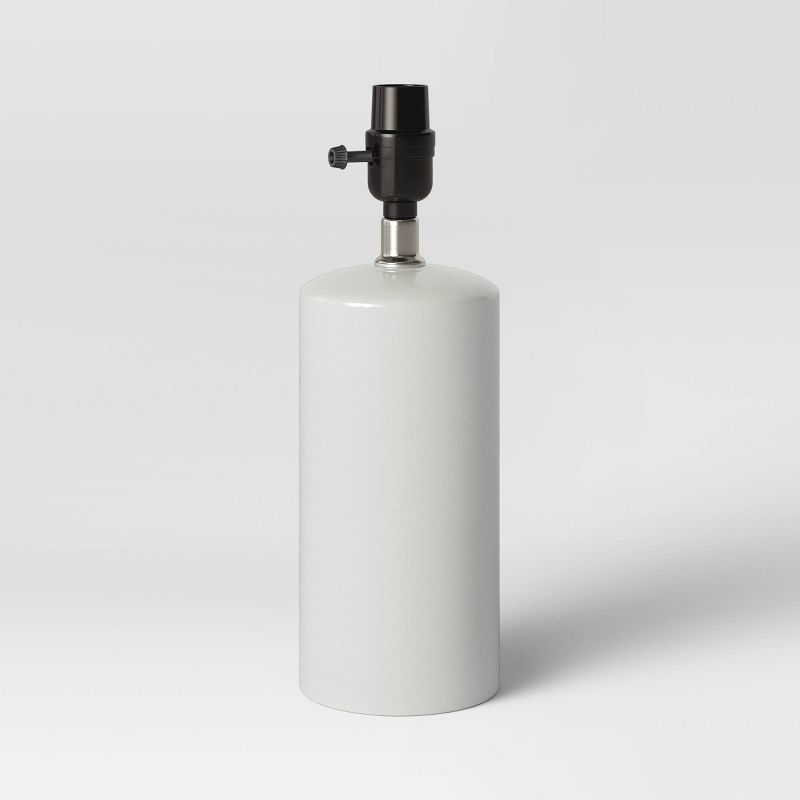 Small Ceramic Lamp Base White - Threshold™, 5 of 6