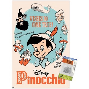 Trends International Disney Pinocchio: 85th - Wishes Do Come True Unframed Wall Poster Prints - 1 of 4