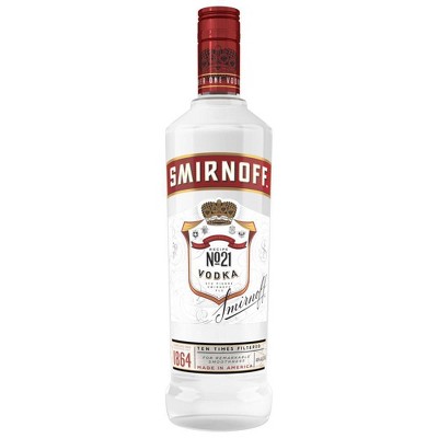 Smirnoff Vodka 750ml Bottle Target