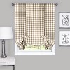 GoodGram Complete 6 Pc. Country Chic Plaid Window Curtain Treatment Set - 2 of 2