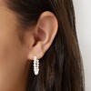 Ross-Simons 3-3.5mm Cultured Pearl Hoop Earrings in 10kt Yellow Gold - 2 of 3