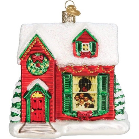 Old World Christmas Blown Glass Ornament for Christmas Tree, Norman Rockwell "You're Home" - image 1 of 4