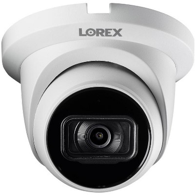Lorex IP Wired Dome Security Camera with Listen-In Audio and Smart Motion Detection