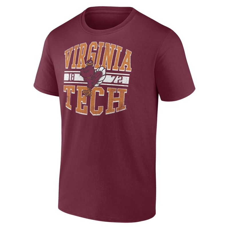 NCAA Virginia Tech Hokies Men&#39;s Cotton T-Shirt, 2 of 4