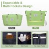 Karl Home Luggage Sets 5 Piece Hardside Hard Shell Travel Suitcases with TSA Lock Green - 3 of 4