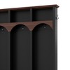 Kumasinova Hall Tree with Arch Design,Minimalist 4-in-1 Coat Rack with 5 Hooks,Clothing Rack with Storage Bench,Coat Racks with 7 Cubbies for Mudroom - 3 of 4