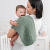 Muslin Burp Cloths Large 100% Cotton by Comfy Cubs - 2 of 4