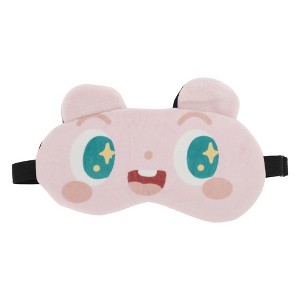 Unique Bargains Soft Cartoon Sleep Mask Acting Cute Pink 1 Pc - 1 of 4