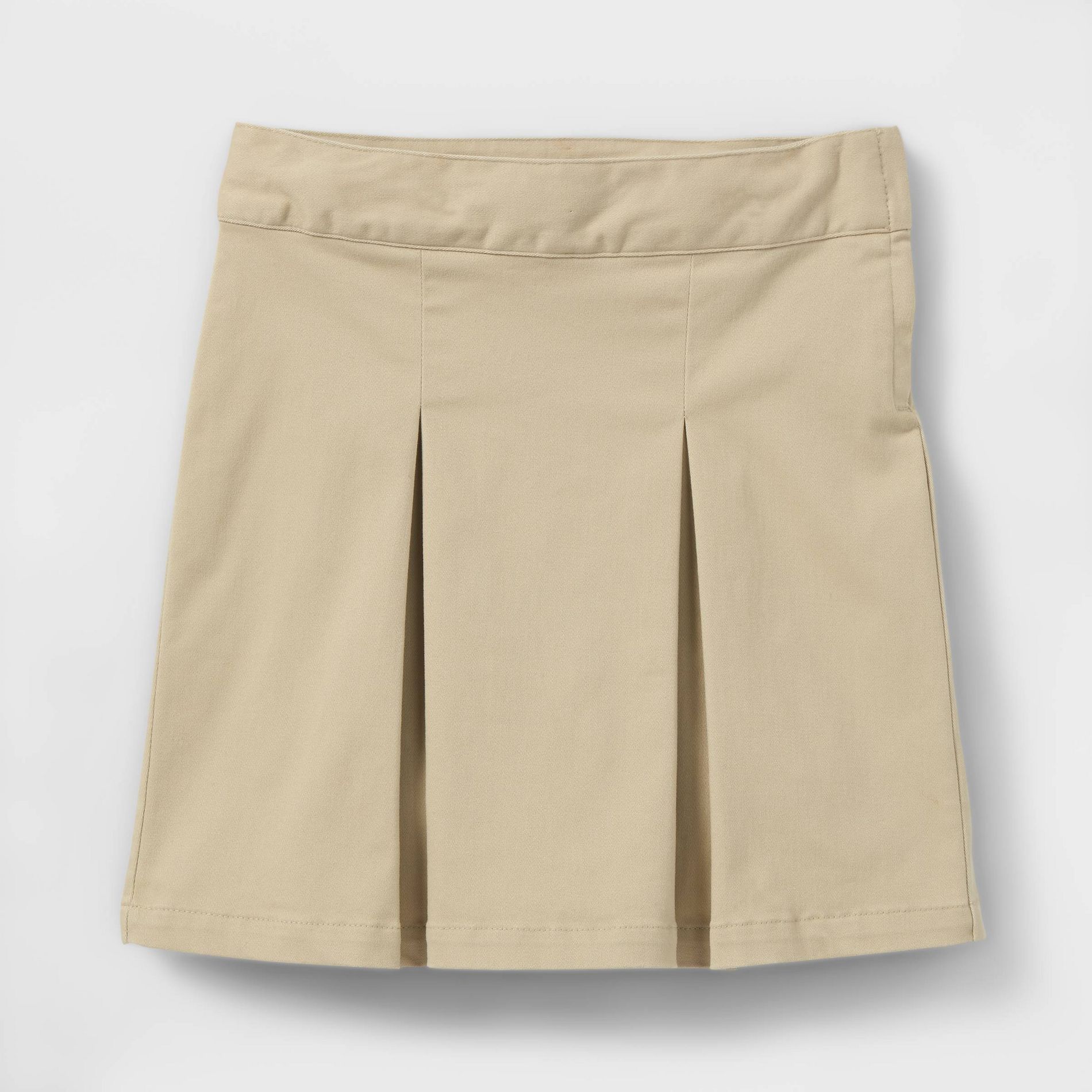 Girls' Pleated Twill Uniform Skort - Cat & Jack™