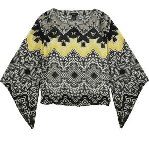 Alfani Womens Angel-Sleeve Knit Blouse - 1 of 1