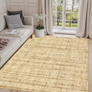 Area carpet,linen designed floor carpet,used for living rooms, bedrooms and offices - 1 of 4