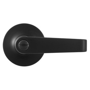 Brinks Commercial Matte Black Privacy Lever Right or Left Handed - 1 of 1
