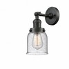 Bell - 1 Light Semi-Flush Mount In Industrial Style-13.5 Inches Tall and 5 Inches Wide - 2 of 3