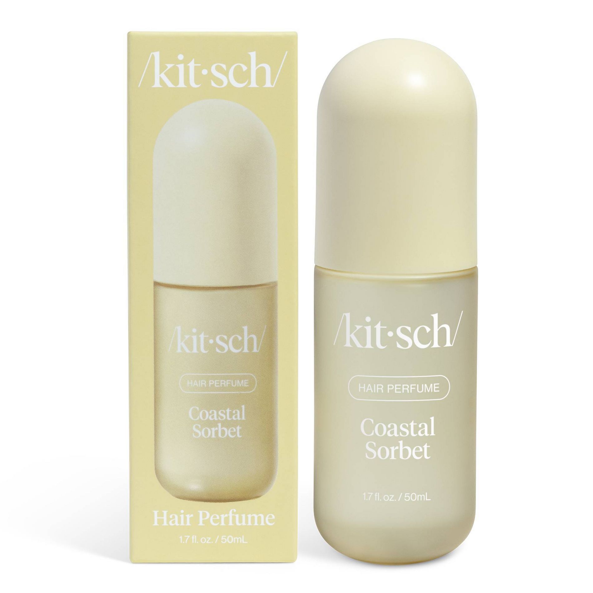 Kitsch Hair Perfume Mists - Coastal Sorbet - 1.7 fl oz: Spray, Primary Scents Orange & Coconut, 1-Pack