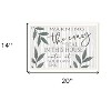 HomeRoots The Crazy is Real White Framed Print Wall Art - 3 of 3