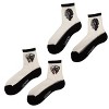 LECHERY Women's Femme Fatale Sheer Crew Socks (2 Pairs) - 2 of 4