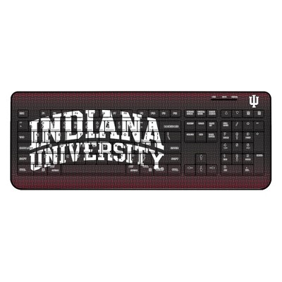 NCAA Big Ten Universities Linen Wireless USB Keyboard