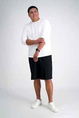 Haggar Men's Cool 18 Pro Big & Tall Flat Front Short