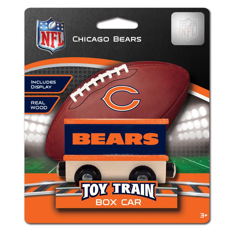MasterPieces Wood Train Box Car - NFL Chicago Bears, 3 of 6