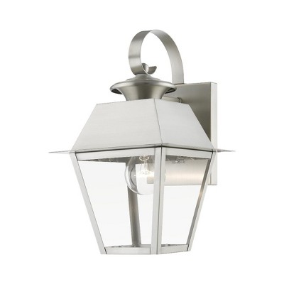 Livex Lighting Wentworth 1 - Light Wall Light in  Brushed Nickel