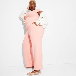 Women's High-Rise Straight Leg Sweatpants - Wild Fable™ - 1 of 4