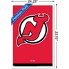 Trends International NHL New Jersey Devils - Logo 21 Framed Wall Poster Prints - 3 of 4