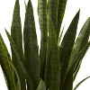 Tall Indoor Plant with Planter - 35" Decorative Green Foliage for Home Office Decor - 2 of 4
