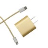 Olivia Pratt Solid Color Wall Charger 20W USB-C Power Adapter with USB-C to Lightning 3.3ft Nylon Cable - 4 of 4