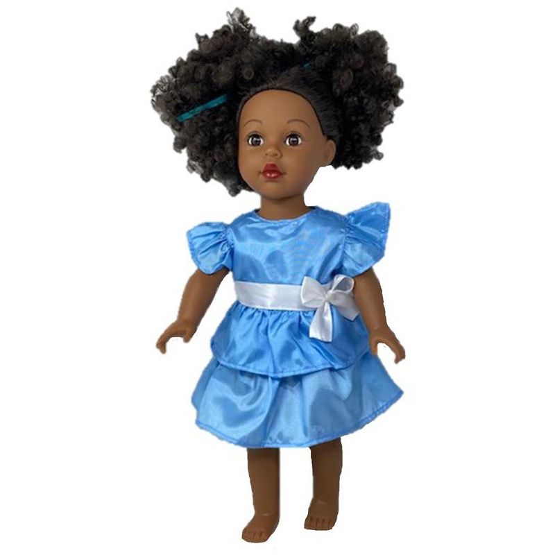 Doll Clothes Superstore Sweet Ruffles Dress Fits 18 Inch Girl Like Our Generation American Girl My Life Dolls, 3 of 7