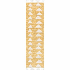 Well Woven Tango Geometric Triangle Stain-resistant Area Rug - 1 of 4