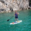 Bestway Hydro-Force White Cap 10' Inflatable Stand Up Paddle Board and Kayak Water Set with Aluminum Oar, Hand Pump, and Travel Bag, White - 4 of 4