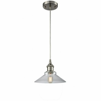 Orwell - 1 Light Cord Hung Mini Pendant In Industrial Style-6.5 Inches Tall and 8.38 Inches Wide