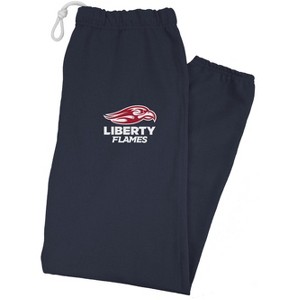 Liberty University Officially Licensed Apparel - Primary Logo School Color Jogger Sweatpants - 1 of 4