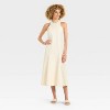 Women's Racerback Denim Midi A-Line Dress - Future Collective - 3 of 3