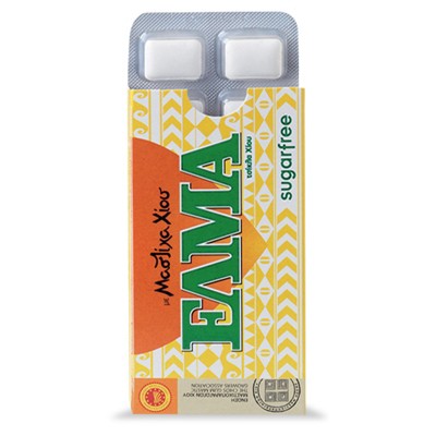 SuperSmart Mastic Gum Chewing Gum ELMA - Chios Greek Gum - Natural Oral Hygiene - Sugar Free - Menthol Taste | Non-GMO & Gluten Free - 5x10 Gums