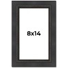 PosterPalooza | Photo Size Traditional Black Picture Frame - UV Acrylic, Foam Board Backing, Hanging Hardware - 2 of 4
