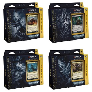Magic The Gathering Magic: The Gathering Universes Beyond Warhammer 40,000 Collector's Edition Commander Deck Bundle - Includes all 4 Decks - 1 of 4